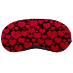 Valentines Day Hearts Pattern Love Red Sleep Mask