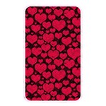 Valentines Day Hearts Pattern Love Red Memory Card Reader (Rectangular)