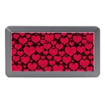 Valentines Day Hearts Pattern Love Red Memory Card Reader (Mini)