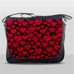 Valentines Day Hearts Pattern Love Red Messenger Bag