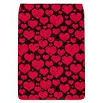 Valentines Day Hearts Pattern Love Red Removable Flap Cover (S)