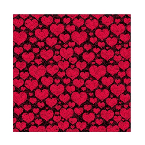 Valentines Day Hearts Pattern Love Red Duvet Cover Double Side (Full/ Double Size) from ArtsNow.com Front