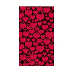 Valentines Day Hearts Pattern Love Red Duvet Cover Double Side (Single Size) from ArtsNow.com Front