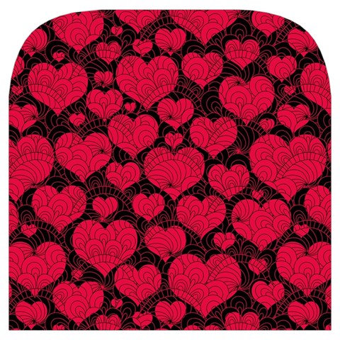 Valentines Day Hearts Pattern Love Red Toiletries Pouch from ArtsNow.com Cover