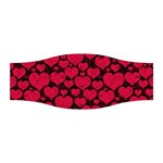 Valentines Day Hearts Pattern Love Red Stretchable Headband