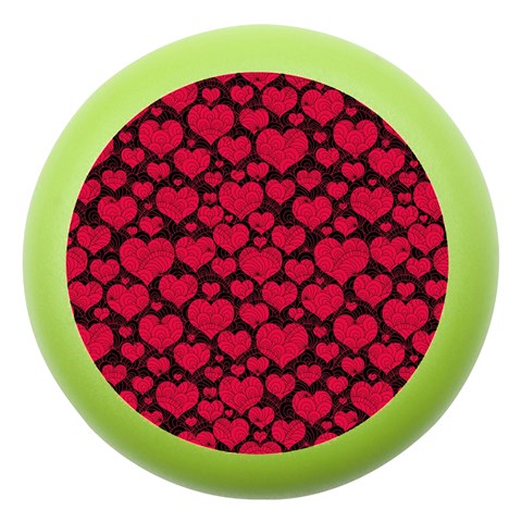 Valentines Day Hearts Pattern Love Red Dento Box with Mirror from ArtsNow.com Front