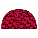 Valentines Day Hearts Pattern Love Red Anti Scalding Pot Cap