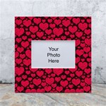 Valentines Day Hearts Pattern Love Red White Box Photo Frame 4  x 6 