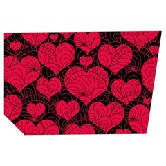 Valentines Day Hearts Pattern Love Red Men s Side Zip Front Pouch Ski And Snowboard Bib Pants	 from ArtsNow.com Loop Right