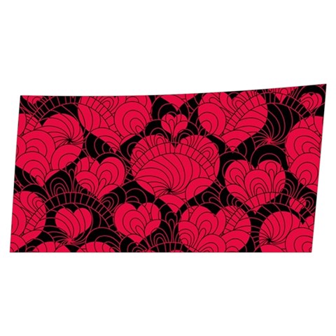 Valentines Day Hearts Pattern Love Red Men s Side Zip Front Pouch Ski And Snowboard Bib Pants	 from ArtsNow.com Front Left