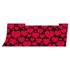 Valentines Day Hearts Pattern Love Red Men s Side Zip Front Pouch Ski And Snowboard Bib Pants	 from ArtsNow.com Waistband Left