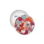 Valentines Day Hearts Romance Love 1.75  Buttons