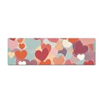 Valentines Day Hearts Romance Love Sticker (Bumper)