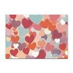 Valentines Day Hearts Romance Love Sticker A4 (10 pack)