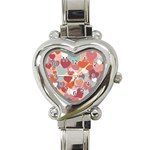 Valentines Day Hearts Romance Love Heart Italian Charm Watch