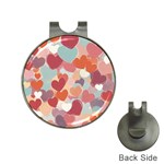 Valentines Day Hearts Romance Love Hat Clips with Golf Markers