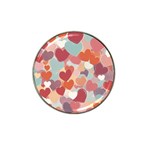 Valentines Day Hearts Romance Love Hat Clip Ball Marker