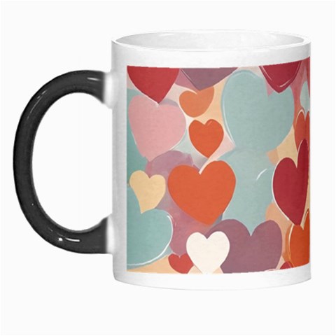 Valentines Day Hearts Romance Love Morph Mug from ArtsNow.com Left