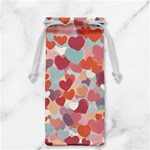 Valentines Day Hearts Romance Love Jewelry Bag