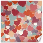 Valentines Day Hearts Romance Love Canvas 12  x 12 