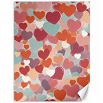 Valentines Day Hearts Romance Love Canvas 36  x 48 