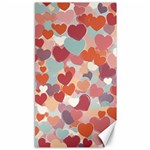 Valentines Day Hearts Romance Love Canvas 40  x 72 