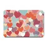 Valentines Day Hearts Romance Love Small Doormat