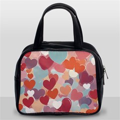 Valentines Day Hearts Romance Love Classic Handbag (Two Sides) from ArtsNow.com Front