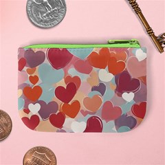 Valentines Day Hearts Romance Love Mini Coin Purse from ArtsNow.com Back