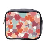 Valentines Day Hearts Romance Love Mini Toiletries Bag (Two Sides)