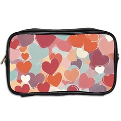 Valentines Day Hearts Romance Love Toiletries Bag (Two Sides) from ArtsNow.com Back