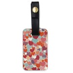 Valentines Day Hearts Romance Love Luggage Tag (one side)