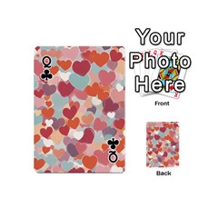 Queen Valentines Day Hearts Romance Love Playing Cards 54 Designs (Mini) from ArtsNow.com Front - ClubQ