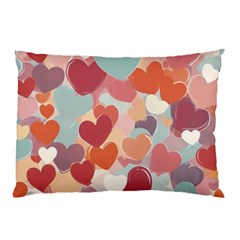 Valentines Day Hearts Romance Love Pillow Case (Two Sides) from ArtsNow.com Front