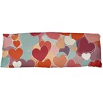 Valentines Day Hearts Romance Love One Side Body Pillow Cases