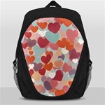 Valentines Day Hearts Romance Love Backpack Bag