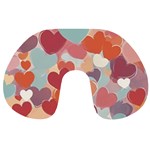 Valentines Day Hearts Romance Love Travel Neck Pillow