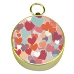 Valentines Day Hearts Romance Love Gold Compasses