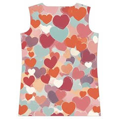 Valentines Day Hearts Romance Love Women s Basketball Tank Top from ArtsNow.com Back