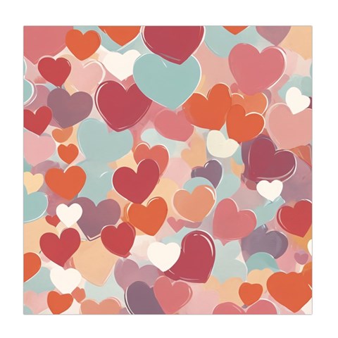 Valentines Day Hearts Romance Love Duvet Cover (Queen Size) from ArtsNow.com Front