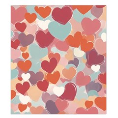 Valentines Day Hearts Romance Love Duvet Cover Double Side (King Size) from ArtsNow.com Front