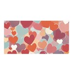 Valentines Day Hearts Romance Love Satin Wrap 35  x 70 