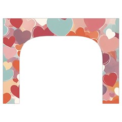 Valentines Day Hearts Romance Love Toiletries Pouch from ArtsNow.com Front