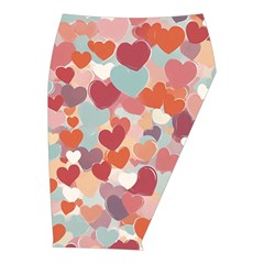 Valentines Day Hearts Romance Love Midi Wrap Pencil Skirt from ArtsNow.com  Front Right 