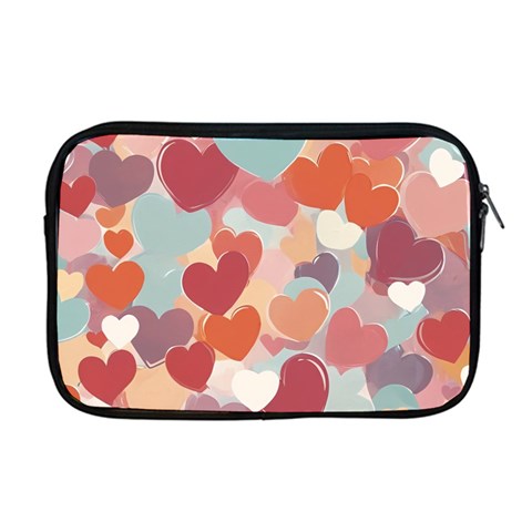 Valentines Day Hearts Romance Love Apple MacBook Pro 17  Zipper Case from ArtsNow.com Front