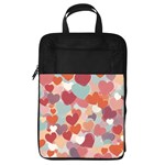 Valentines Day Hearts Romance Love Foldable Shoe Storage Bag