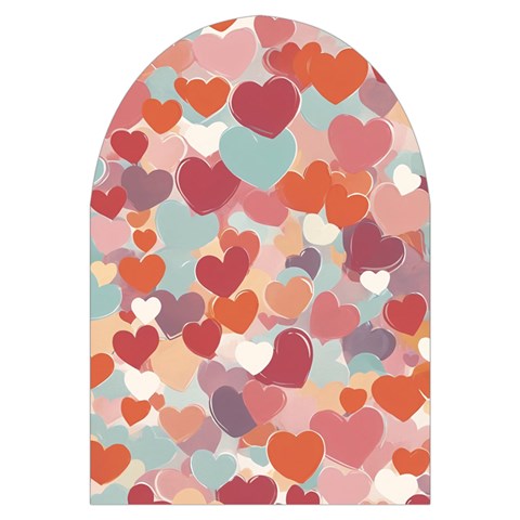 Valentines Day Hearts Romance Love Microwave Oven Glove from ArtsNow.com Front