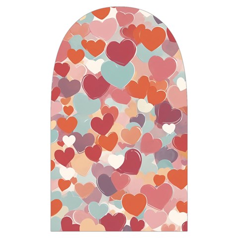 Valentines Day Hearts Romance Love Microwave Oven Glove from ArtsNow.com Back