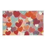 Valentines Day Hearts Romance Love Banner and Sign 5  x 3 