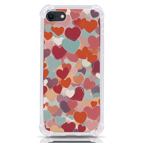 Valentines Day Hearts Romance Love iPhone SE from ArtsNow.com Front